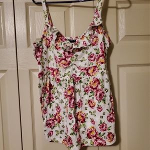 Torrid cotton babydoll top